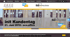 Desktop Screenshot of init-consulting.de