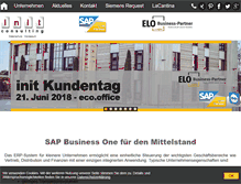 Tablet Screenshot of init-consulting.de